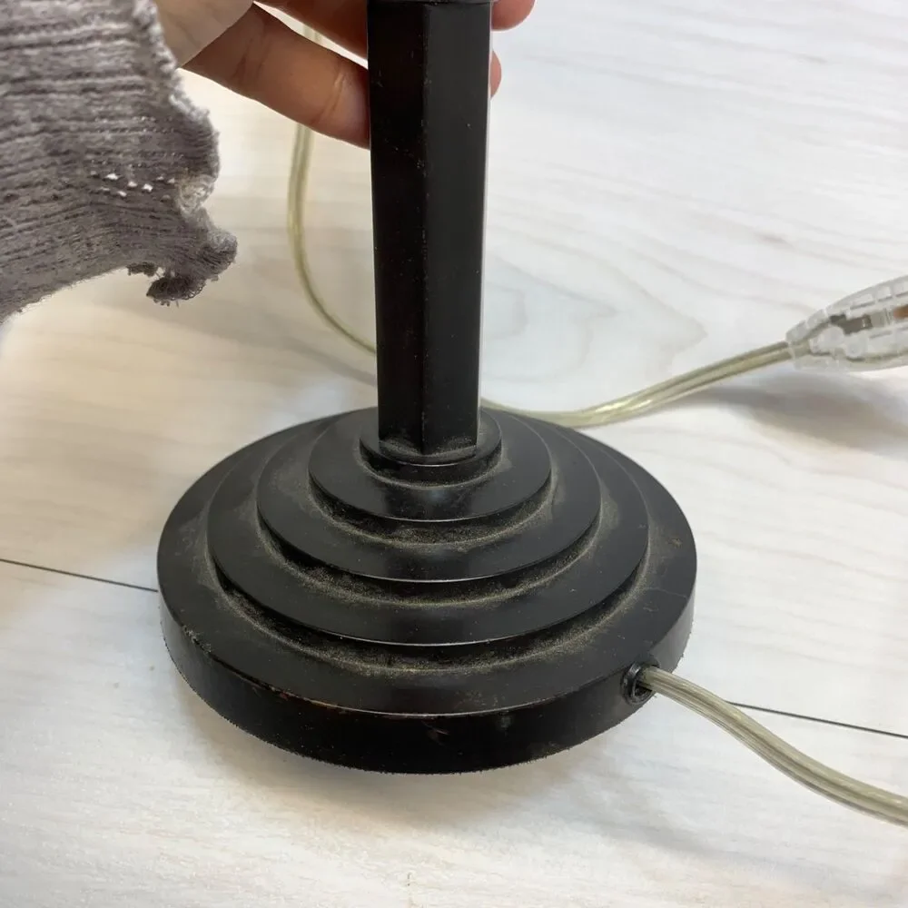 Pottery Barn Metal Adjustable Desk Task Table Black Industrial Lamp